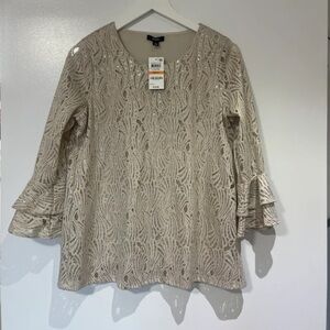 Women’s blouse- new with tags  Alfani size Small